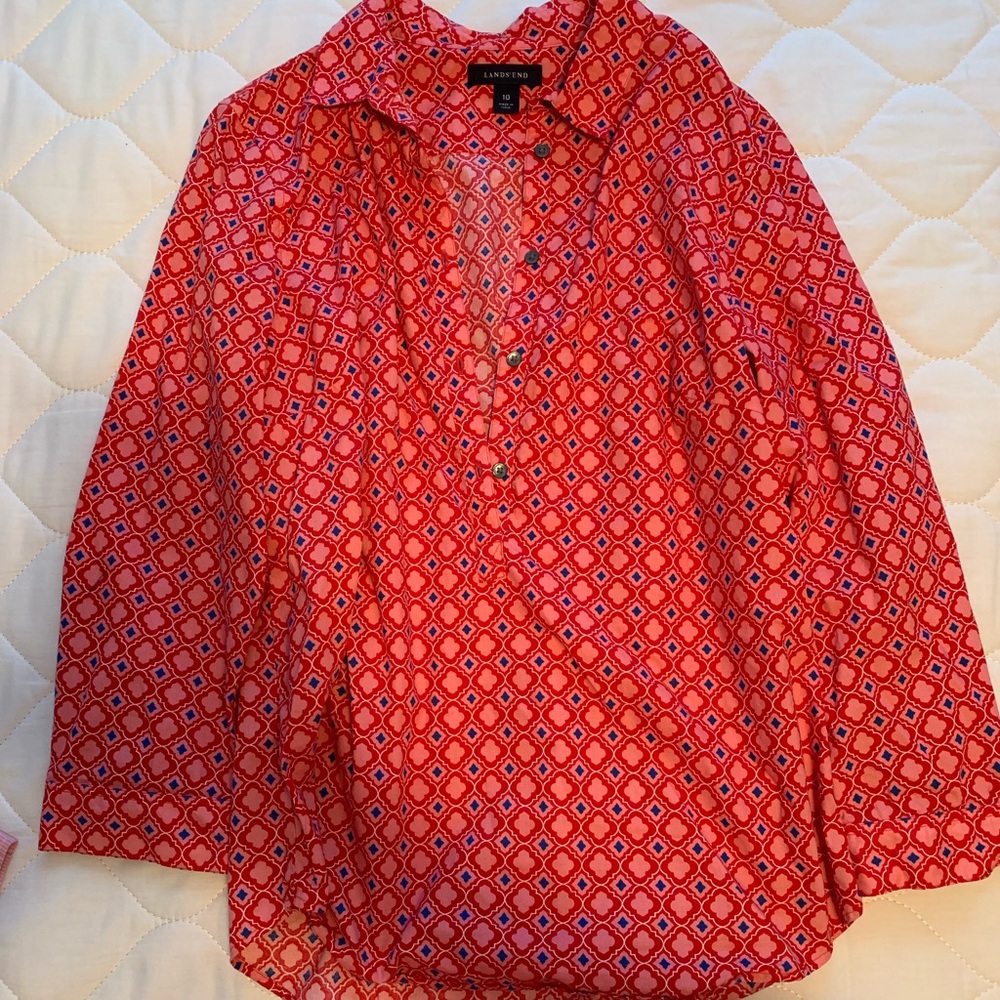 Lands End Blouse